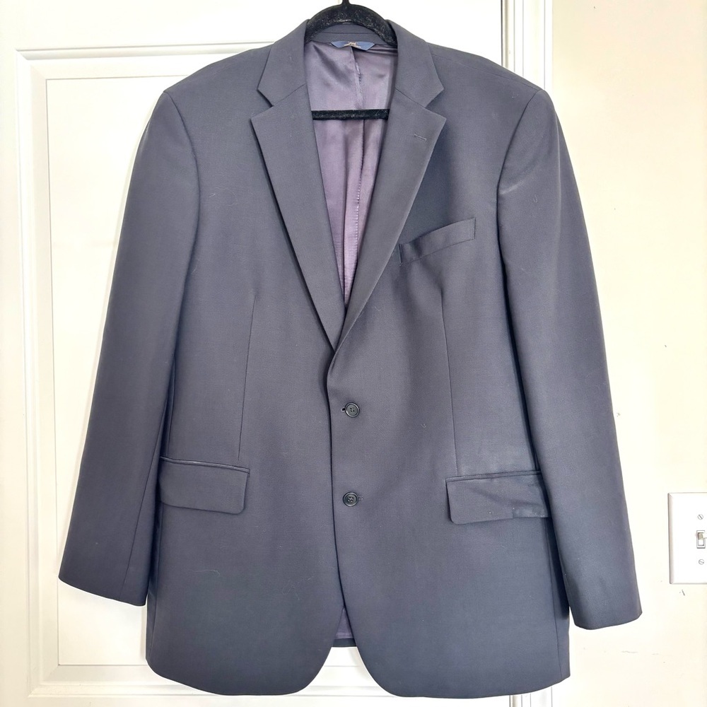 Brooks Brothers Navy Suit Jacket Wool